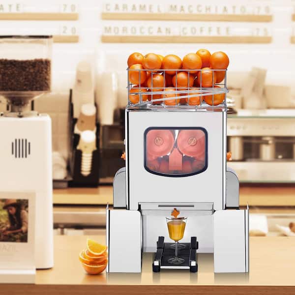 SKYSHALO Commercial Orange Juicer Machine, 120W Automatic Juice 