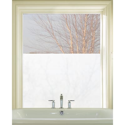 Etched Glass 36 in. x 72 in. Window Film