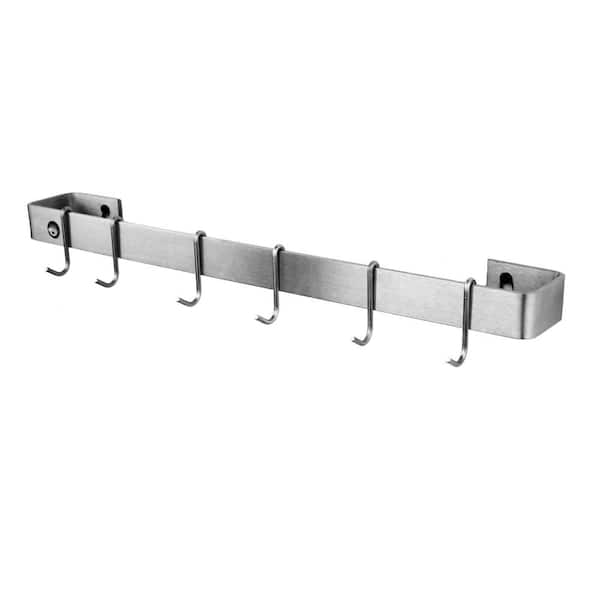 Handcrafted Classic Wall Rack Utensil Bar w 12 Hooks (42 to 48)