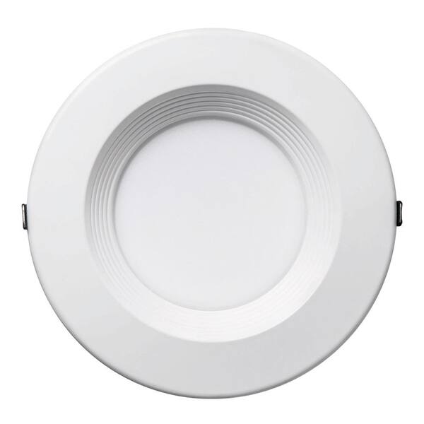KOVA 8 in. Canless Selectable Integrated LED Recessed Retrofit Baffle Trim Downlight