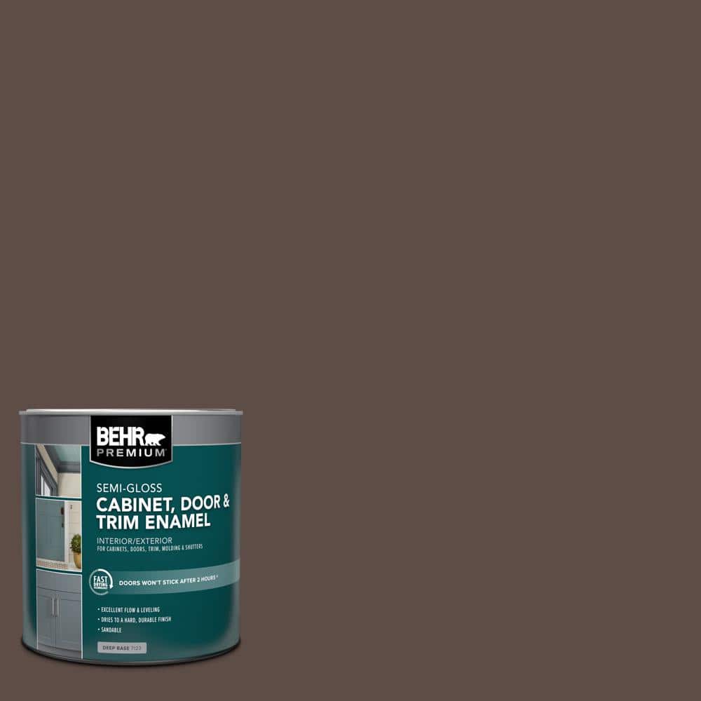 1 qt. #MQ2-35 Cabin in the Woods Semi-Gloss Enamel Interior/Exterior Cabinet, Door & Trim Paint price history on PriceWatchPro
