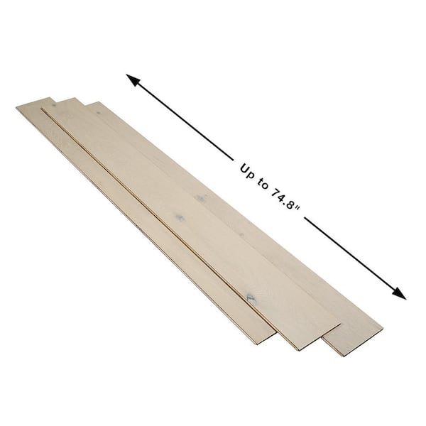Take Home Sample-Shoreline French Oak Water Resistant Engineered Hardwood Flooring