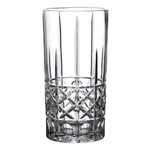 Brady 9 in. Clear Crystal Vase