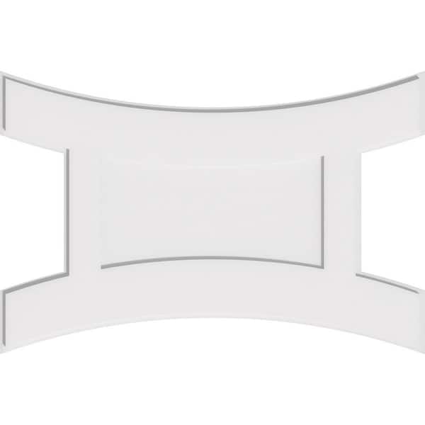 Ekena Millwork 1 in. P X 40 in. W X 26-5/8 in. H Haven Architectural Grade PVC Contemporary Ceiling Medallion