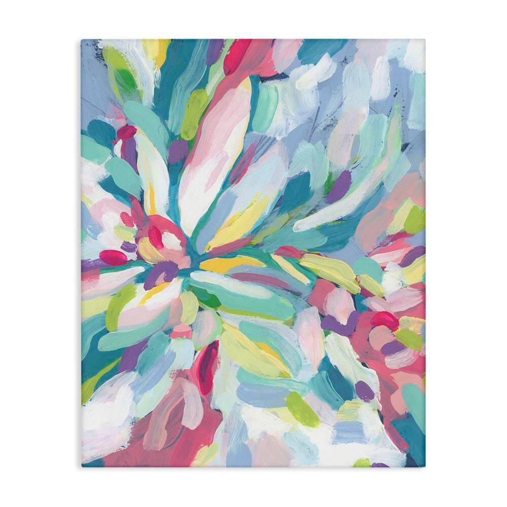 Centric Paint Strokes by June Erica Vess Unframed Abstract Graphic Art Print 40 in. x 30 in. price history on PriceWatchPro