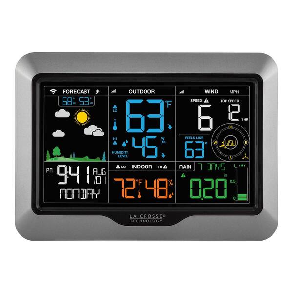 La Crosse Technology WiFi Compatible Professional Weather Station and Weather Underground compatible