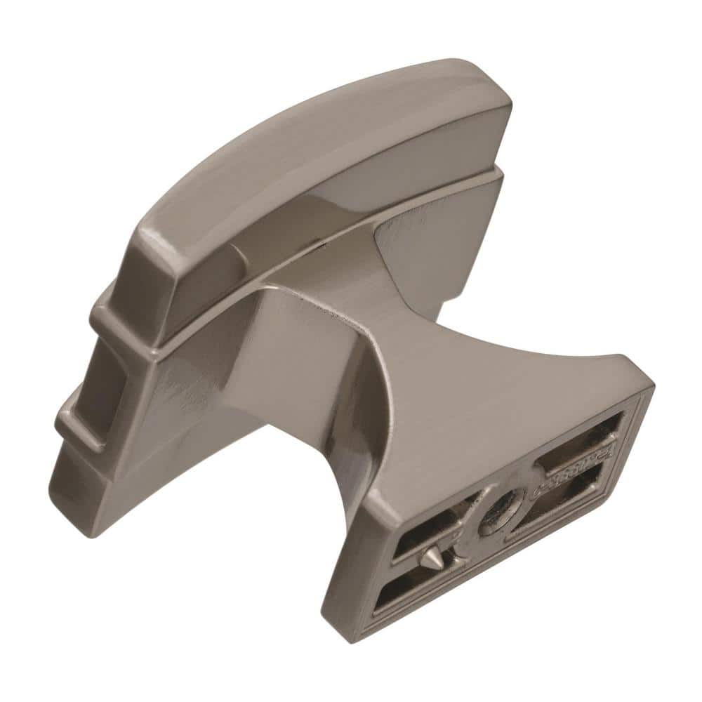 Satin Nickel Modern Rectangle Cabinet Knob