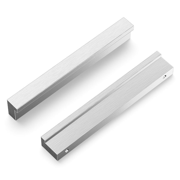 HICKORY HARDWARE Streamline Collection 3-3/4 in. (96 mm) Toasted Nickel Finish Cabinet Drawer/Door Pull