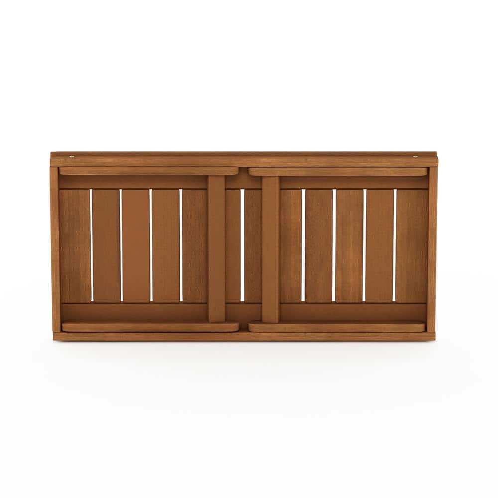 Tioman Dark Red Meranti Outdoor Folding Coffee Table