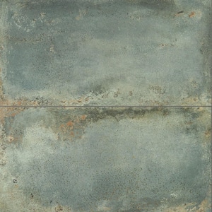 Angela Harris Fuller Aquamarine 11.81 in. x 23.62 in. Polished Porcelain Floor and Wall Tile (11.62 sq. ft./Case)