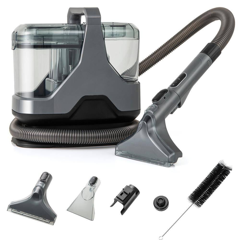 600W Upholstery Cleaner Machine with 15Kpa Powerful Suction and Versatile Attachments-Gray price history on PriceWatchPro