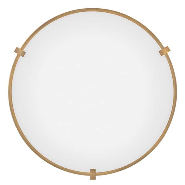 HINKLEY - Lowell 16.0 in. 3-Light Brushed Bronze Flush Mount