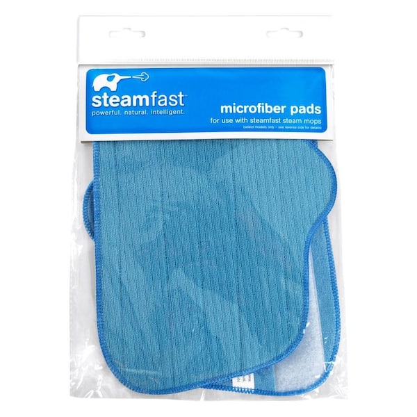 Moolan Multifunctional Steam Mop Pad Replacement Microfiber Pads for Steam Cleaner 2 Pack 