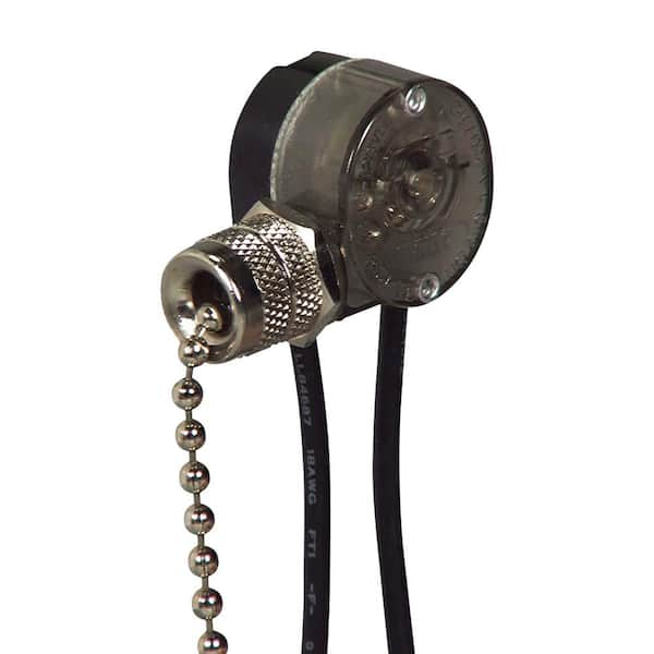 6 Amp Single-Pole Pull Chain Switch