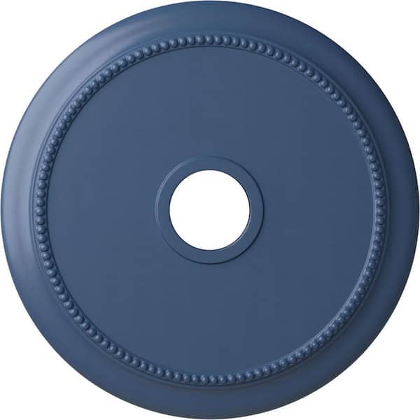 Ekena Millwork 2-1/4" x 24-1/8" x 24-1/8" Polyurethane Crendon Ceiling , Hand-Painted Americana