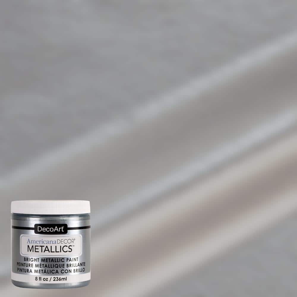 8 oz. Metallic Silver Paint
