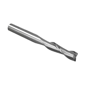 1/4 in. Shank Standard Solid Carbide Spiral Router Bit with Up Cut, 1/4 in. Cutting Diameter and 1 in. Cutting Length
