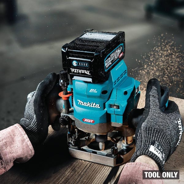 Makita 40V max XGT Brushless Cordless 2-1/4 Maximum HP Plunge