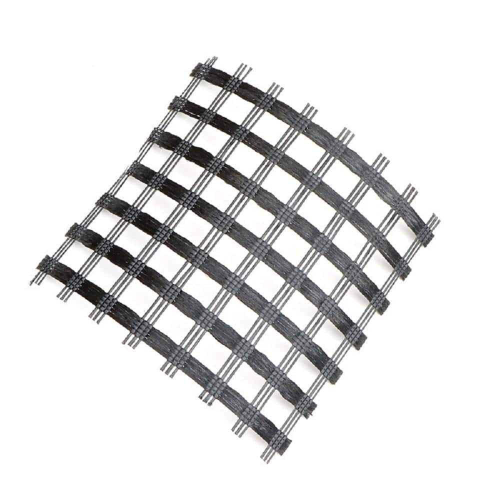 Wellco 3.9 Ft. W X 27.8 Ft. L X 0.2 In. H 25KN Biaxial Geogrid Black ...