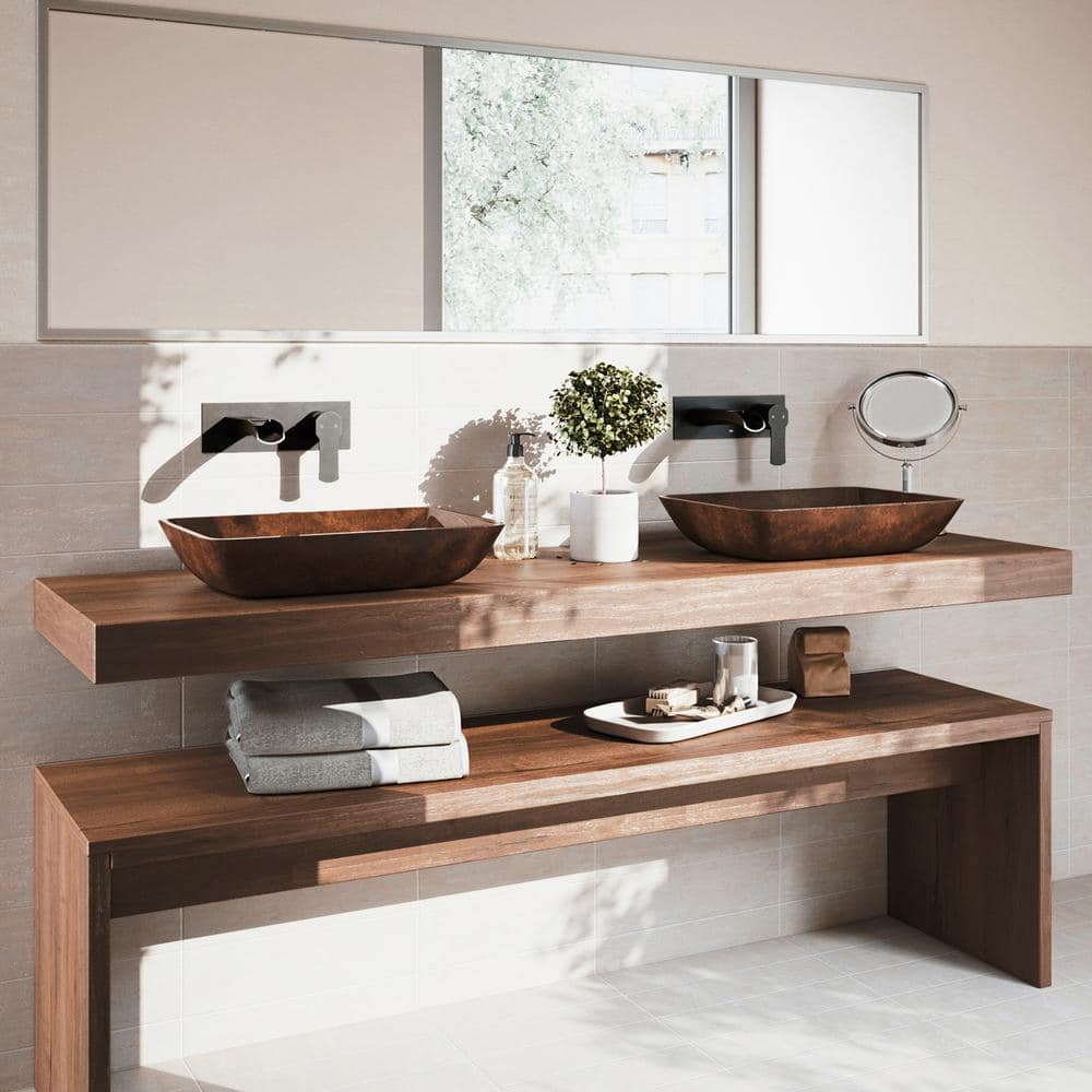 Cornelius Matte Black Wall Mounted Centerset Bathroom Faucet
