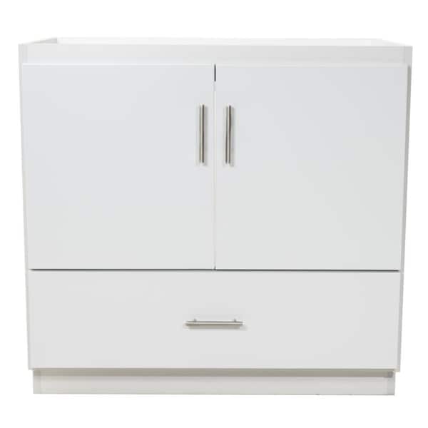 Slab 36 in. W x 21 in. D x 34.5 in. H Bath Vanity Cabinet without Top in Winterset