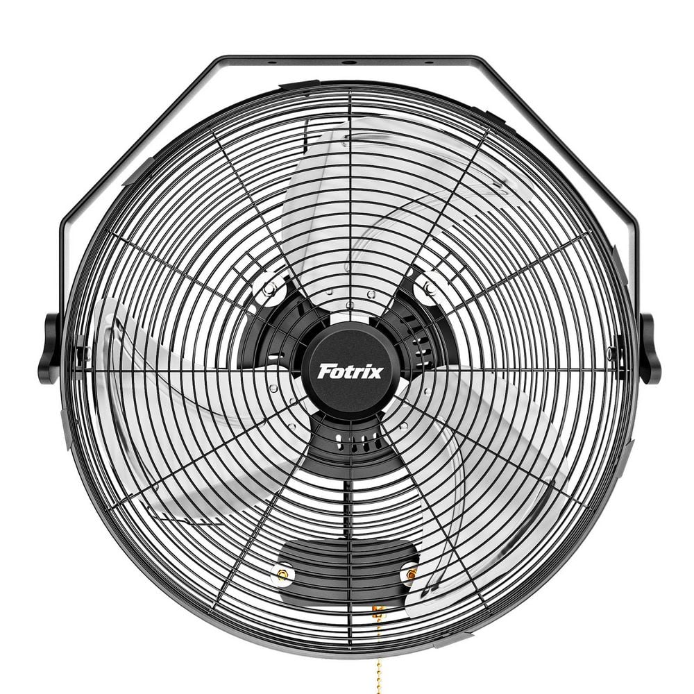 18 in. 4150 CMF 3-Speed High Velocity Wall Mounted Fan with 360° Oscillating in Black for Garage, Warehouse and Porch price history on PriceWatchPro