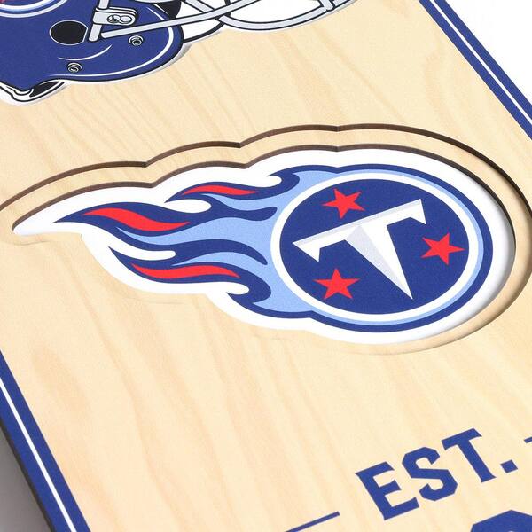 Tennessee Titans 3D Fan Foam Logo Sign