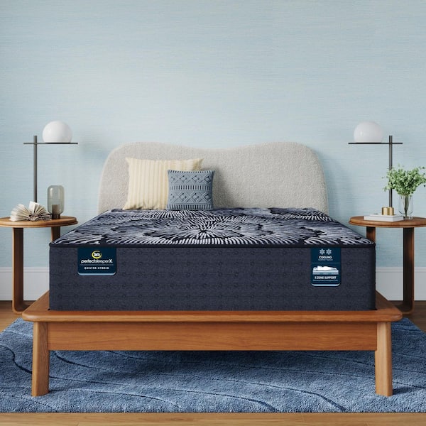 Serta Perfect Sleeper X Excelled Hybrid Full Extra Firm 13.75 in. Standard Profile Mattress Set
