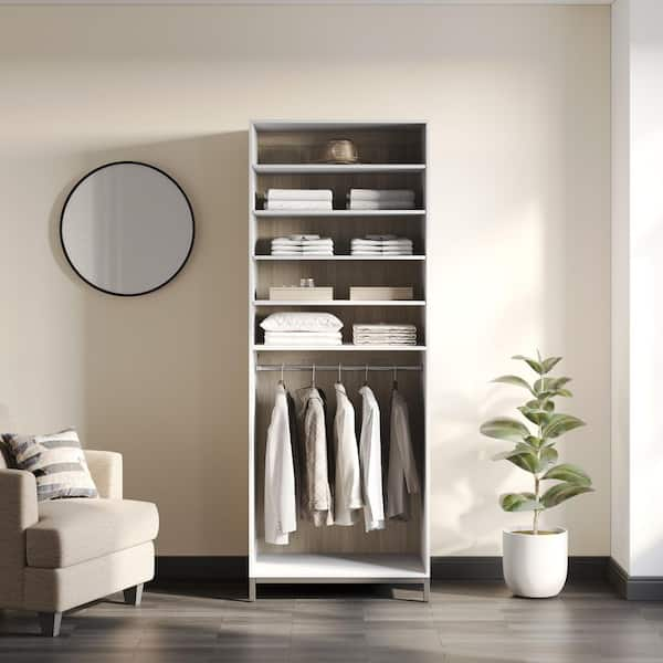 Scott Living Closet Organizer, 8.5ft to 12ft Wide