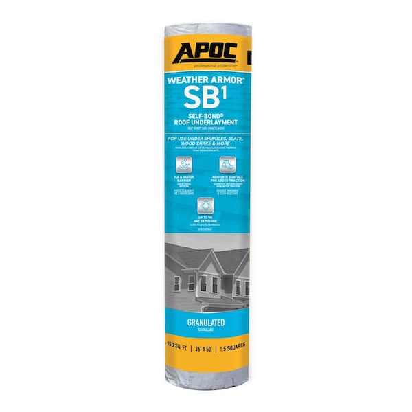 36 in. x 50 ft. Weather-Armor SB-1 Roof Underlayment