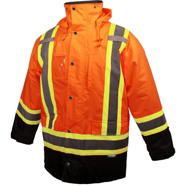 Terra Men's 2X-Large Orange High 