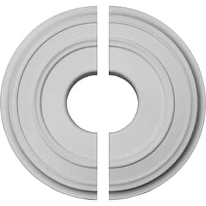 12-3/8 in. x 4 in. x 1-1/8 in. Classic Urethane Ceiling Medallion, 2-Piece (Fits Canopies up to 7-1/4 in.)