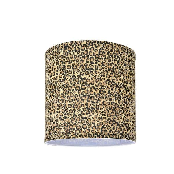 Leopard lamp deals shade walmart