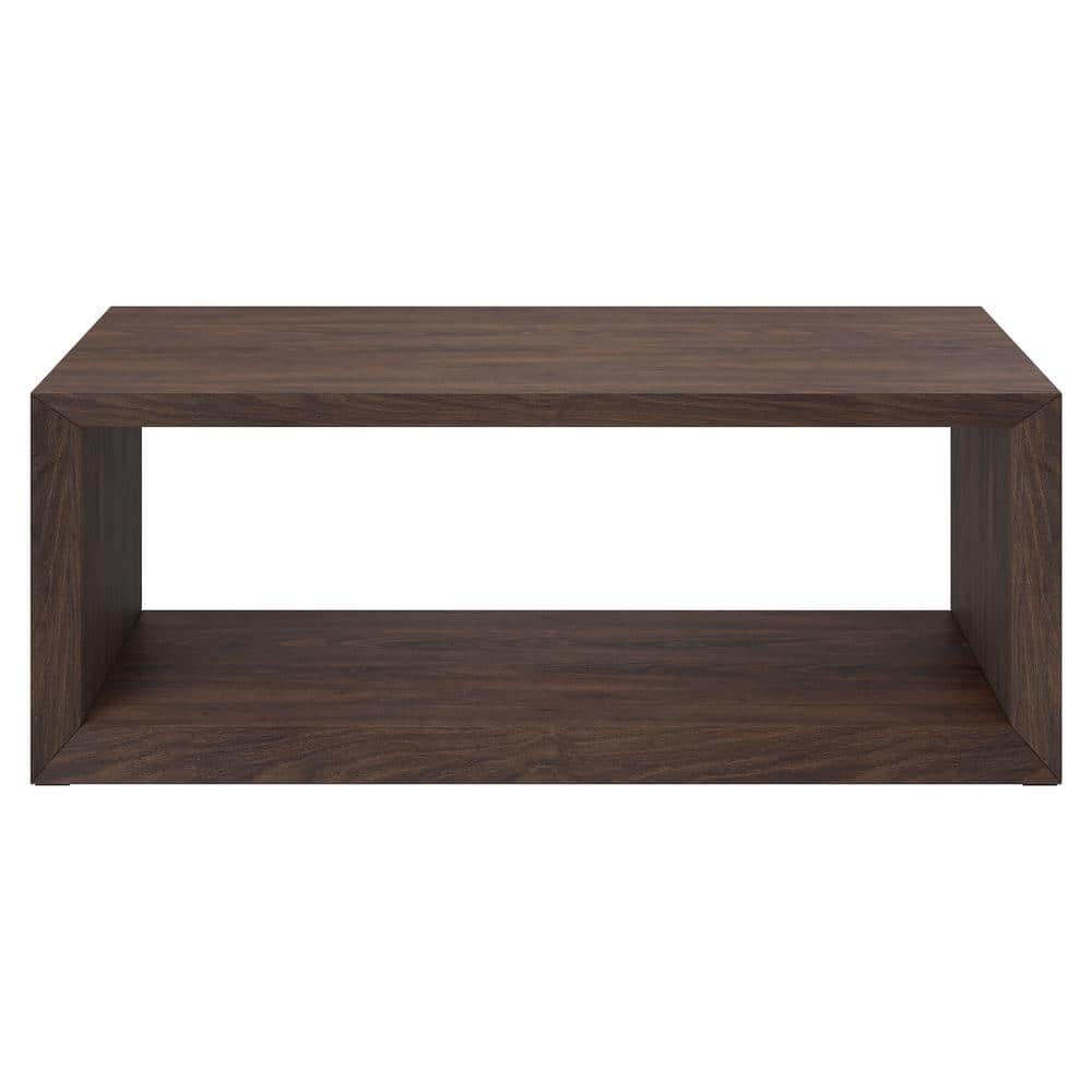 Meyer&Cross Osmond 48 in. Alder Brown Rectangle MDF Top Coffee Table CT1949  - The Home Depot