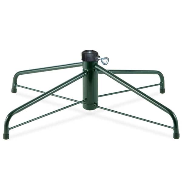 National Tree Company Metal 24 in. Folding Tree Stand for Tree 6 1/2 ft. to 8 ft. Tall
