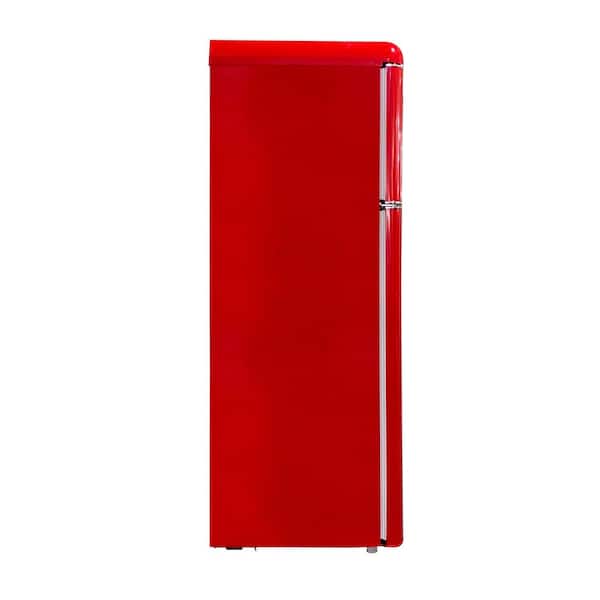キッチン家電 Berry Frigidaire 7.5 cu. ft. Retro Mini Fridge in Red with Rounded