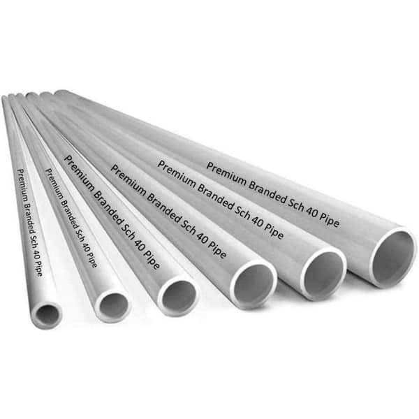 3/4 in. x 5 ft. Schedule 40 PVC Plain-End Pressure Pipe