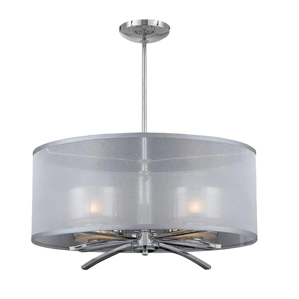 Lumenno International Itala 4-Light Chrome Pendant