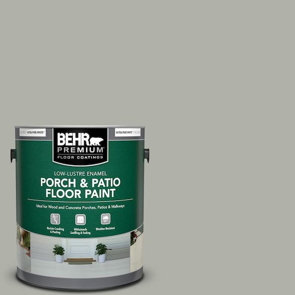 BEHR PREMIUM 1 gal. #BNC-06 Urban Putty Low-Lustre Enamel Interior/Exterior Porch and Patio Floor Paint