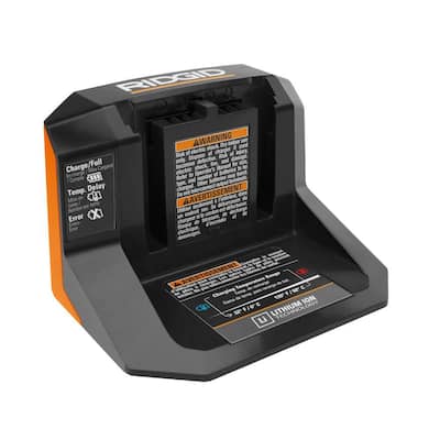 BLACK+DECKER 20V Lithium-Ion Battery Charger BDCAC202B - The Home Depot