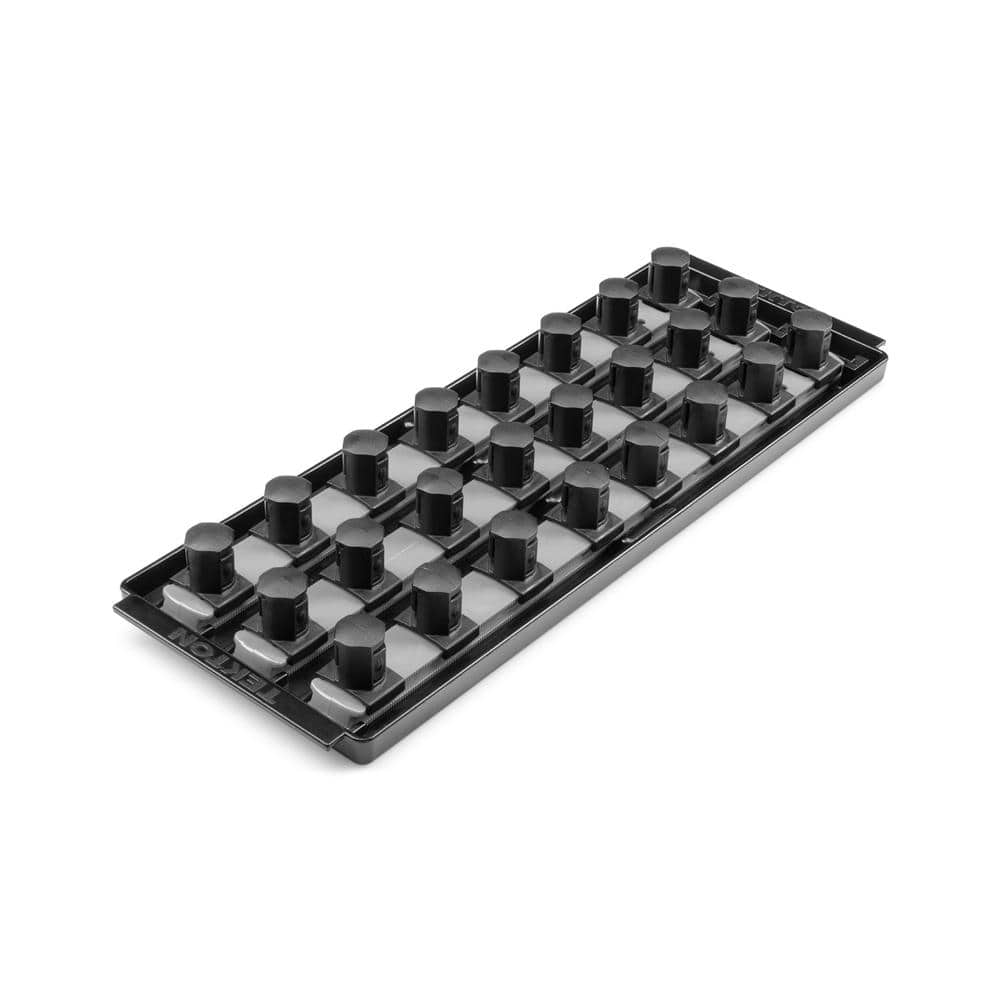 TEKTON 3/8 in. Drive 12-Point Socket and Ratchet Set with Rails (1/4 in.-1 in