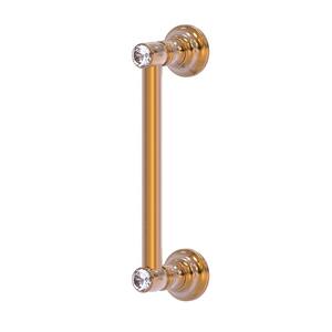 Carolina Crystal Collection 8 Inch Door Pull in Brushed Bronze
