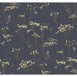 Blue Enchanted Wallpaper, 27-in by 27-ft