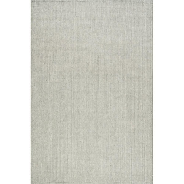 Salima Solid Grey 4 ft. x 6 ft. Outdoor Area Rug