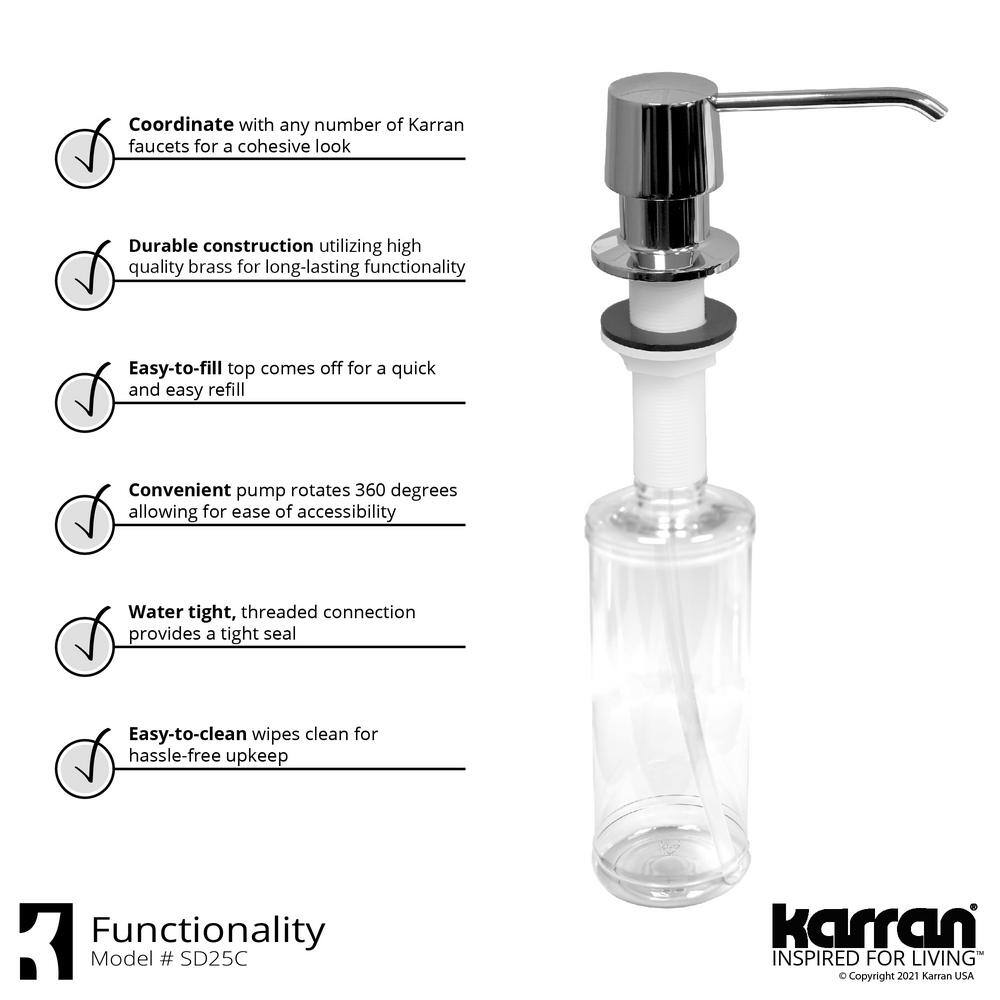 Chrome Single-Handle Kitchen Faucet with Pull-Out Spray