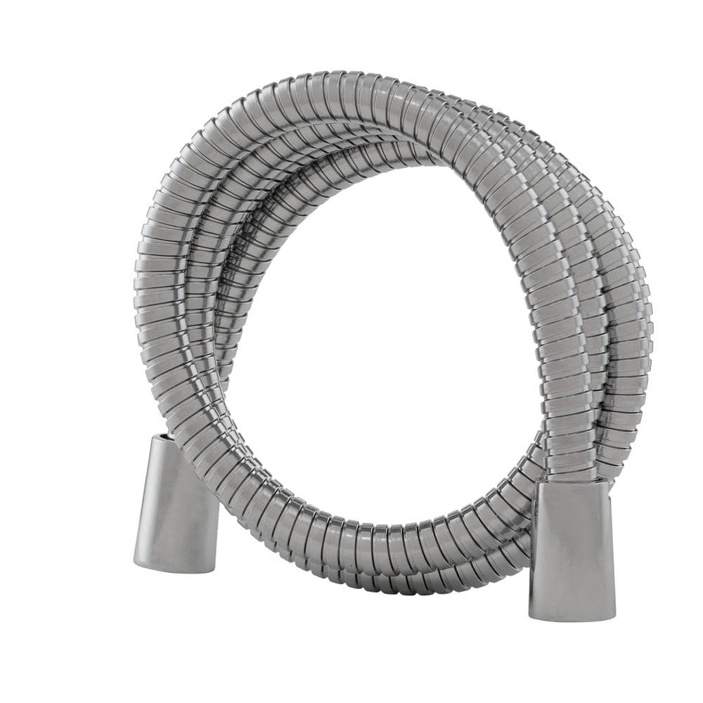 MasterShower 60-Inch Polished Chrome Metal Shower Hose
