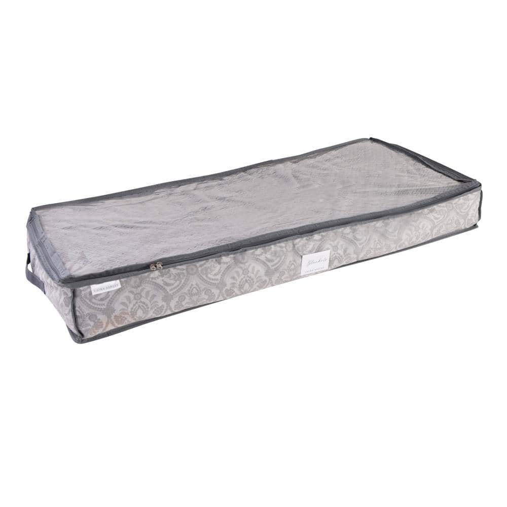 Simplify Black Underbed Storage Bag (24-in x 12-in x 18-in) in the Clothing  Storage Accessories department at