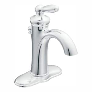 Brantford Single Hole Single-Handle High-Arc Bathroom Faucet in Chrome (Model: 66600)