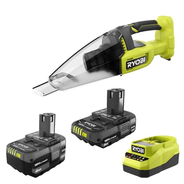 RYOBI ONE+ 18V Lithium-Ion Kit with 2.0 Ah and 4.0 Ah Batteries