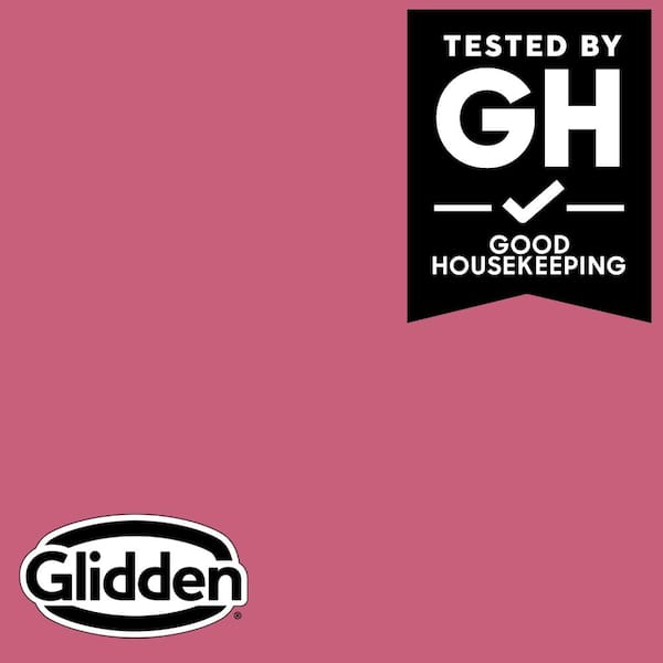 Glidden Premium 1-gal. Cherry Pink PPG1183-6 Eggshell Interior Latex Paint